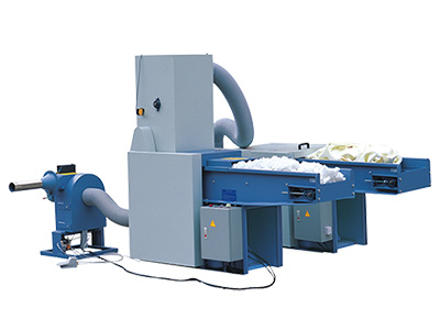  Sistema de llenado de almohadas y cojines SZ150 